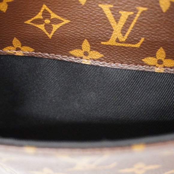 Louis Vuitton Shoulder Bag Monogram Macassar Magnetic M45557 Brown Noir Men's - Picture 9 of 16